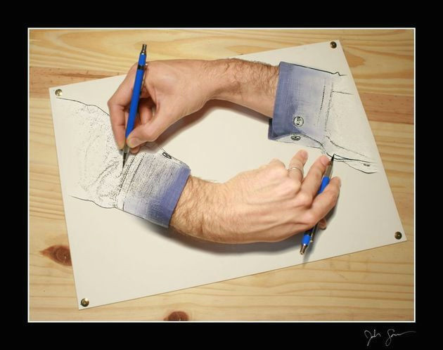 Drawing Hands From Imagination 55 Incredible Examples Of Photo Manipulation Photo Manipulations