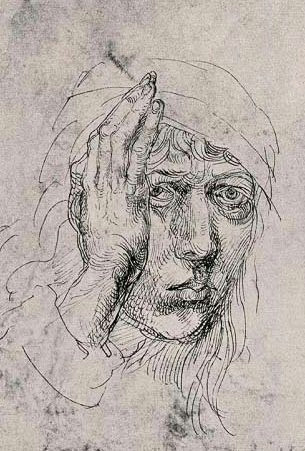 Drawing Hands Masters Albrecht Durer Self Portrait at 20 Drawings and Etching Of