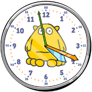 Drawing Hands On Clock Half Past Teaching Children How to Tell the Time Hints and Tips Busy Things