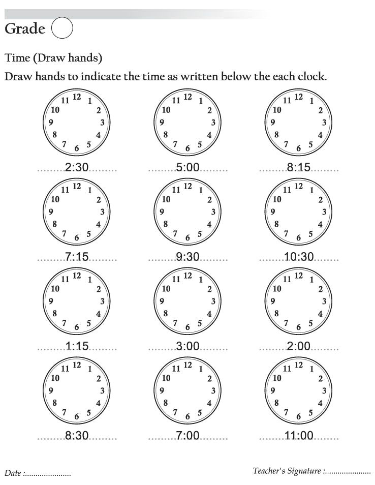 Drawing Hands On Clocks Year 3 Draw Hands to Indicate the Time as Written Below the Each Clock