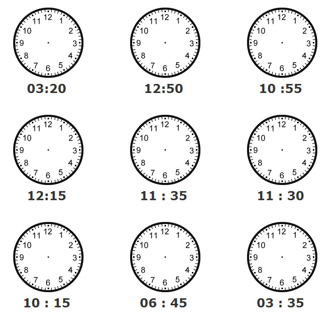 Drawing Hands On Clocks Year 3 Teachers Worksheets Clocks Pics Directions Draw the Hands Of the