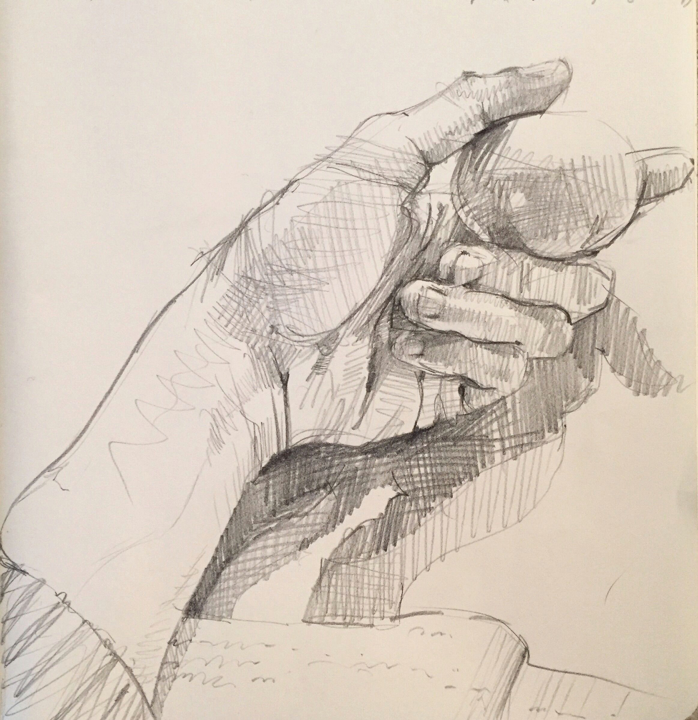 Drawing Hands Practice Sarah Sedwick Sketchbook Art Drawing 3 23 16 Kunst