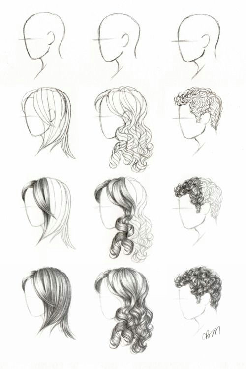 Drawing Hands Side View Hair Tutorials Need Help Drawing Faces at A Side View Artistic