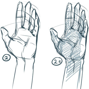 Drawing Hands with Shapes Gripping Tutorials On How to Draw Hands Maca is Rambling