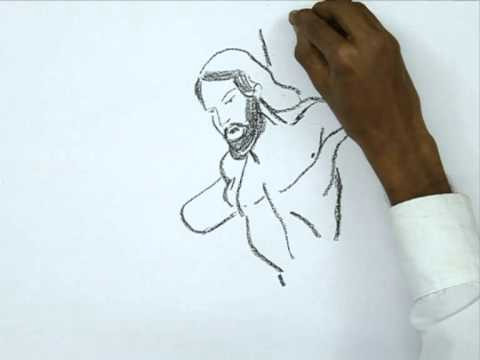 Drawing Hands Youtube Channel How to Draw A Jesus Crucifixion Youtube