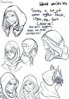 Drawing Hoods How to Draw Hoods Art Reference for Drawing Hooded Clothing