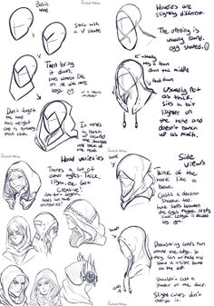 Drawing Hoods How to Draw Hoods Art Reference for Drawing Hooded Clothing