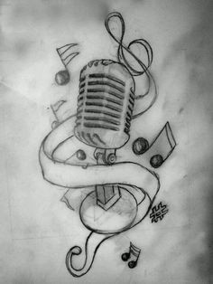 Drawing Ideas About Music 103 Best Drawing Music Images My Music song Notes Music is Life