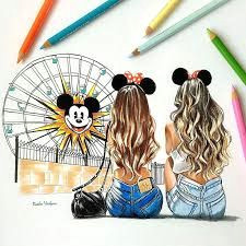 Drawing Ideas Bff 184 Best Drawing Ideasa Images In 2019 Bestfriends Drawing