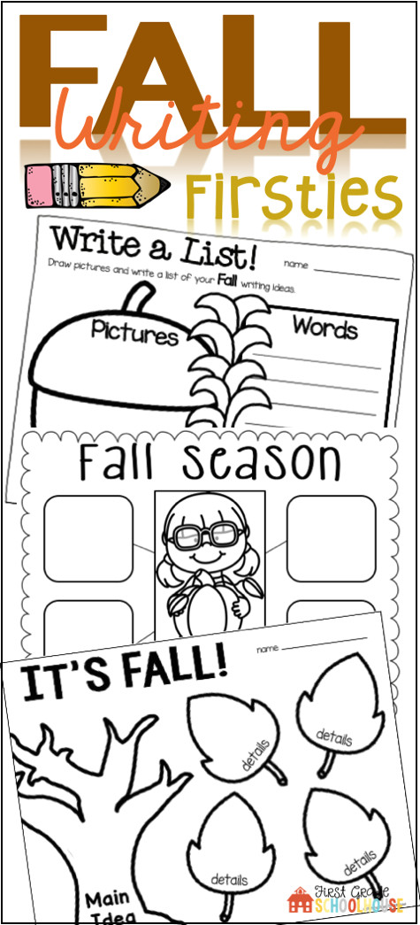Drawing Ideas for 1st Graders Fall Writing for First Grade Holidays Seasonal Ideas Resources