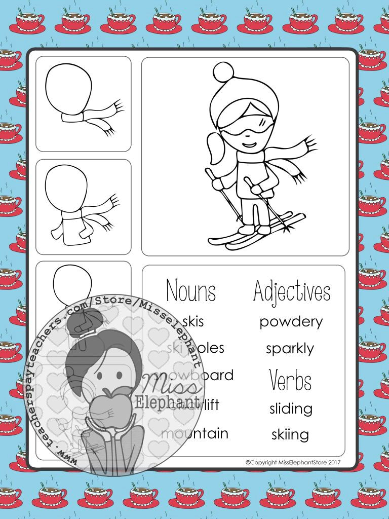 Drawing Ideas for January New Year Writing Prompts 2nd Grade and 3rd Grade January Writing