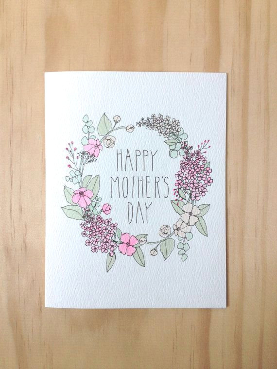 Drawing Ideas for Your Mom 15 Homemade Mother S Day Cards Gettin Crafty Mothers Day Cards