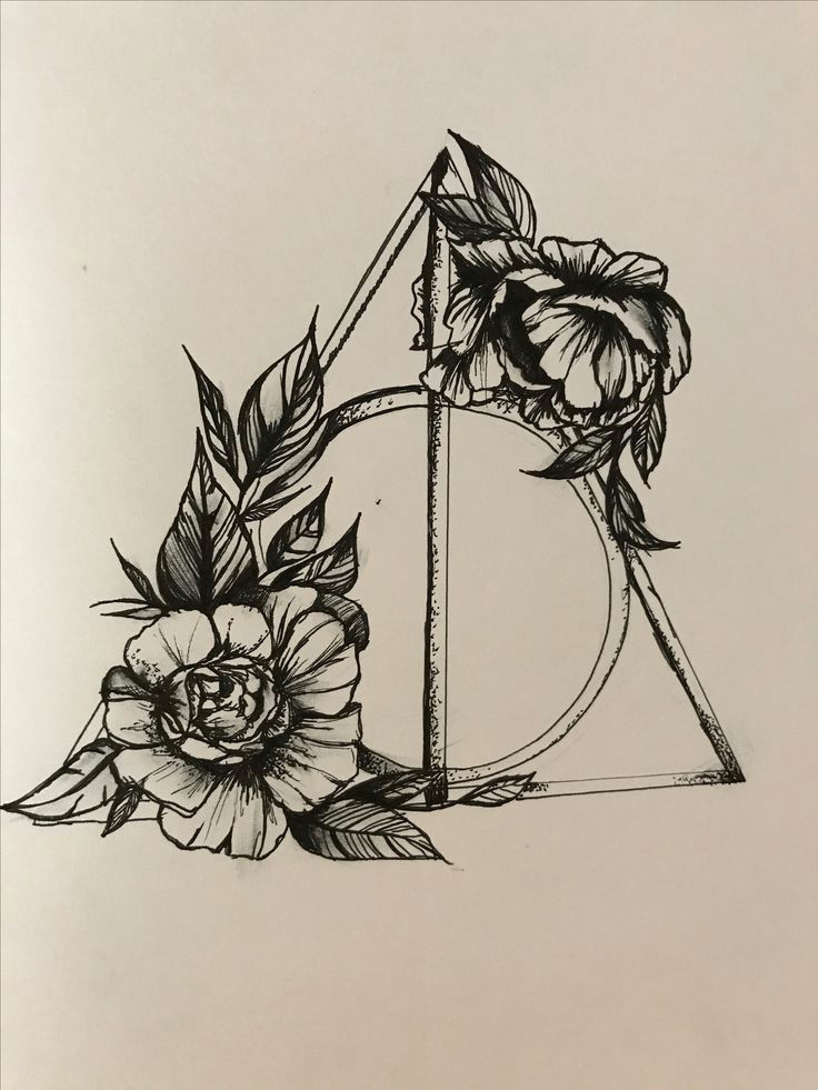 Drawing Ideas Harry Potter Harry Potter Deathly Hallows Ilovetattoos Chyeah Pinterest