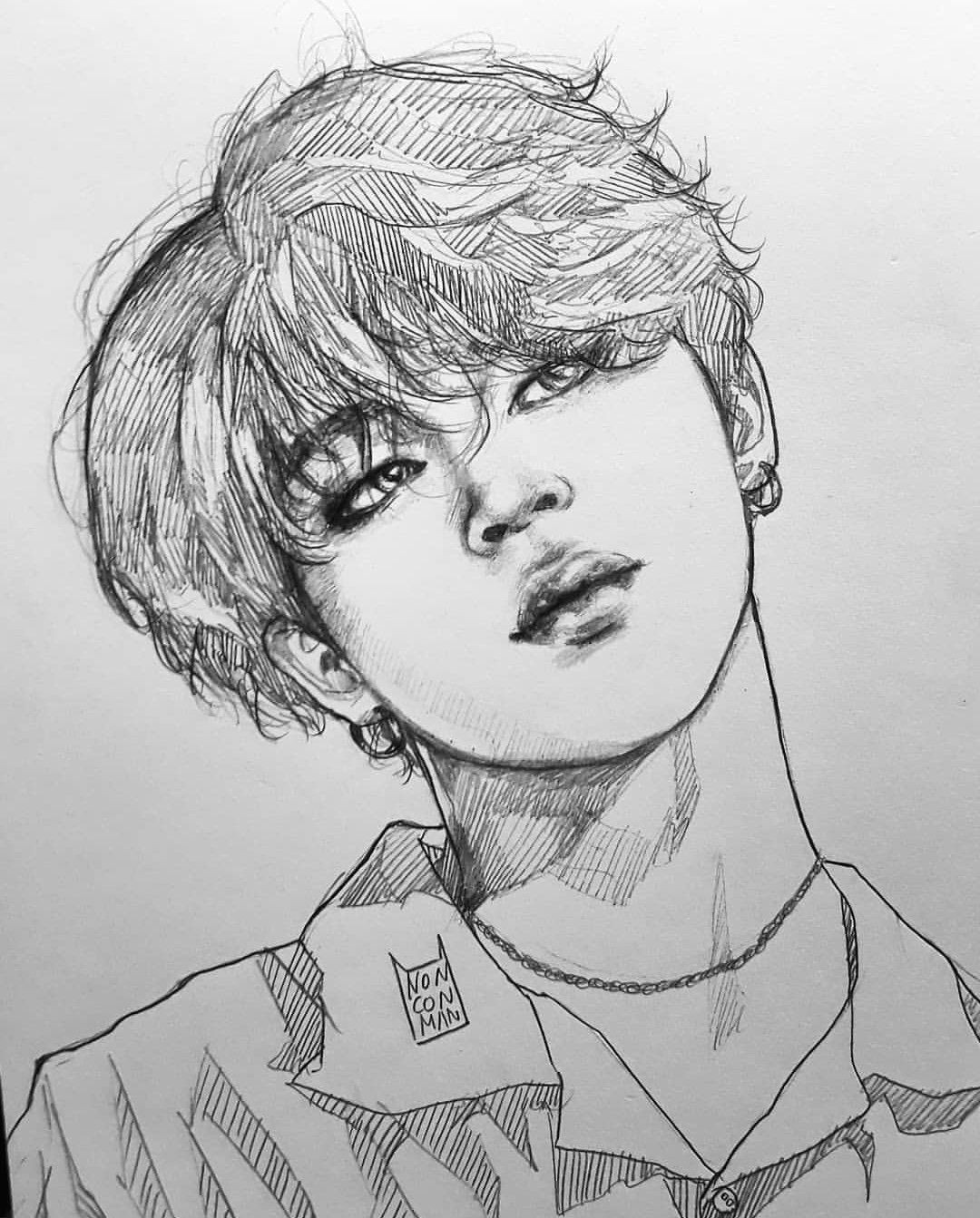 Drawing Ideas Kpop A A A A A A D On In 2019 Kpop Bts Drawings Bts Kpop Fanart