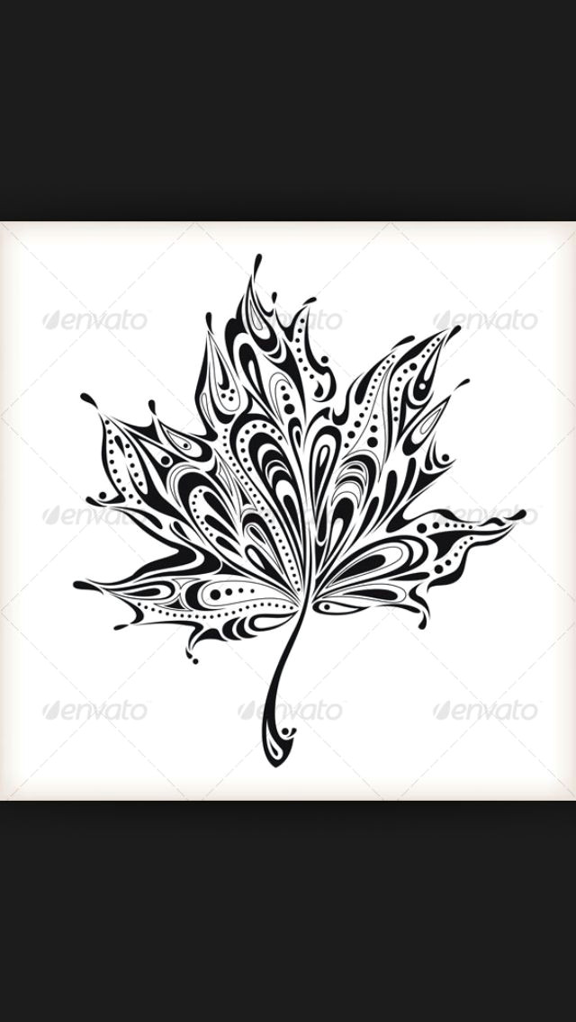 Drawing Ideas Leaves Maple Leaf Art In All forms Pinterest Tattoos New Tattoos and Ink