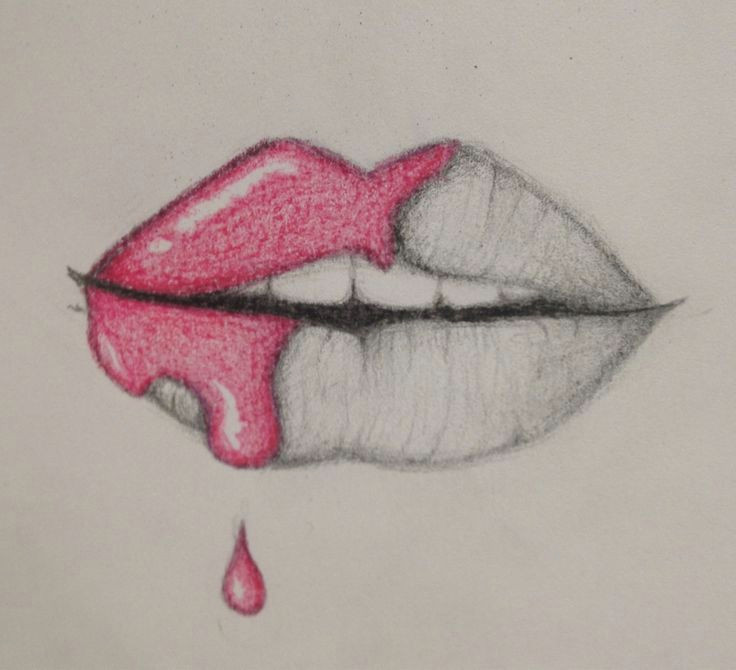 Drawing Ideas Lips Labios Art Drawi