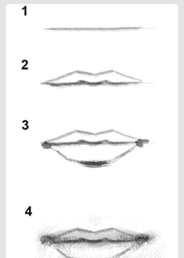 Drawing Ideas Lips Never Drawing Weird Lips Ever Again Crafts Drawings Drawing