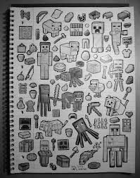 Drawing Ideas Minecraft 64 Best Cool Drawings Images Awesome Drawings Cool Drawings
