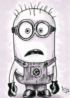 Drawing Ideas Minions 39 Best Minion Sketch Images Despicable Me Minion Sketch Minion