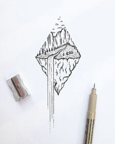 Drawing Ideas Mountains 281 Best Easy Things to Draw Homesthetics Images In 2019 Ideas