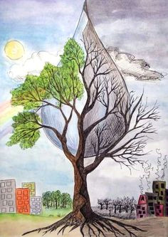 Drawing Ideas Nature Colourful 201 Best Art Competition Ideas Images Poster On 4th Grade Crafts