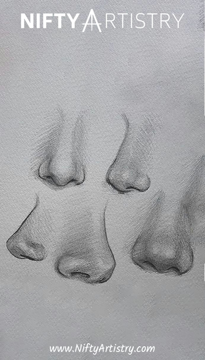 Drawing Ideas Nose Want to Start Sketching Drawing and Creating Click the Image