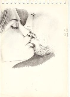 Drawing Ideas Of Love First Kiss Pencil Drawing Art Photography Pinterest