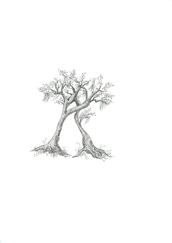 Drawing Ideas Of Trees Tattoo Idea but Three Trees for Me Mom and Sister Drawings