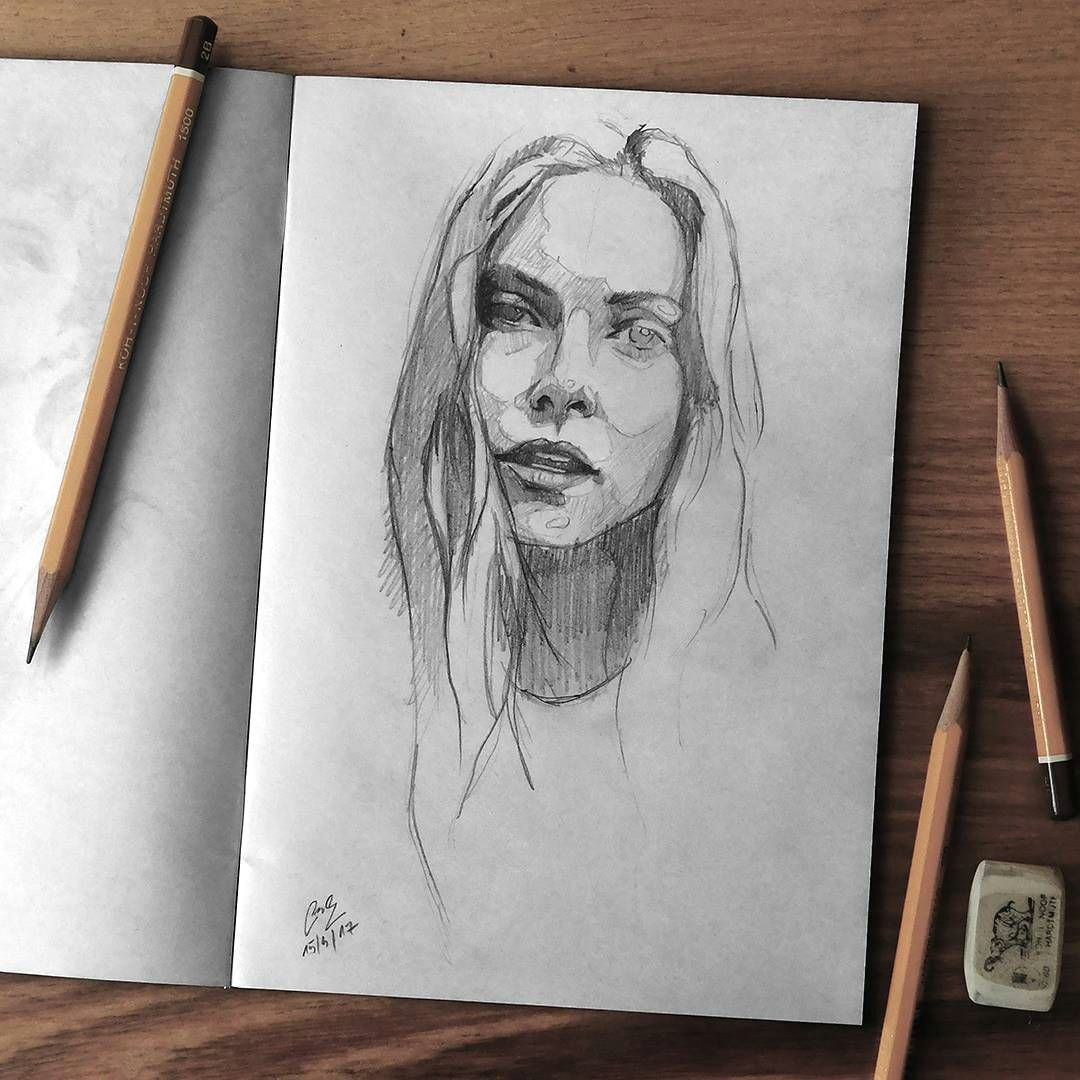 Drawing Ideas Portraits 4 005 Likes 16 Comments Miroslav Zgabaj Miro Z Art On