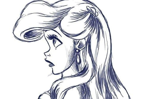 Drawing Ideas Princess Ariel Drawing I Am Going to attempt to Draw This Art Pinterest