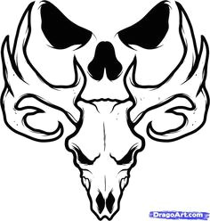 Drawing Ideas Skull Easy 35 Best Simple Skull Tattoos Images Drawings Skull Skull Tattoo