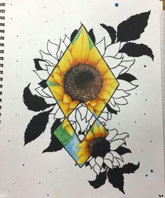 Drawing Ideas Sunflower 84 Best Sunflower Drawing Images In 2019 How to Paint Sunflowers