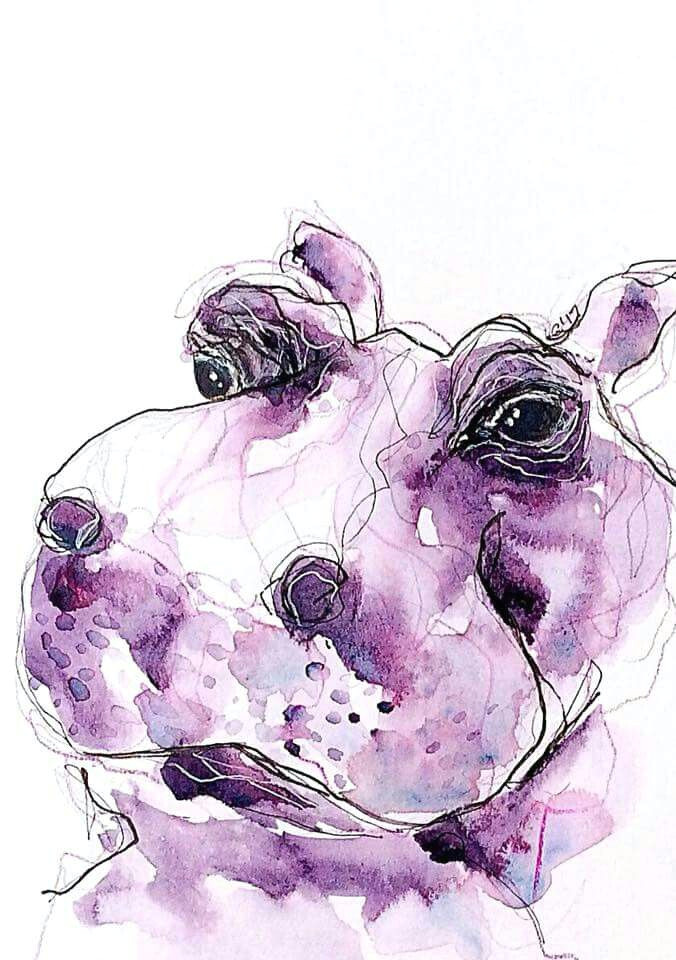 Drawing Ideas to Paint Pin by Kleine On Tiere Pinterest Watercolor Drawings and