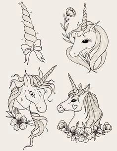 Drawing Ideas Unicorn the Last Unicorn when No Generic Unicorn Will Do 20 Year Tat In