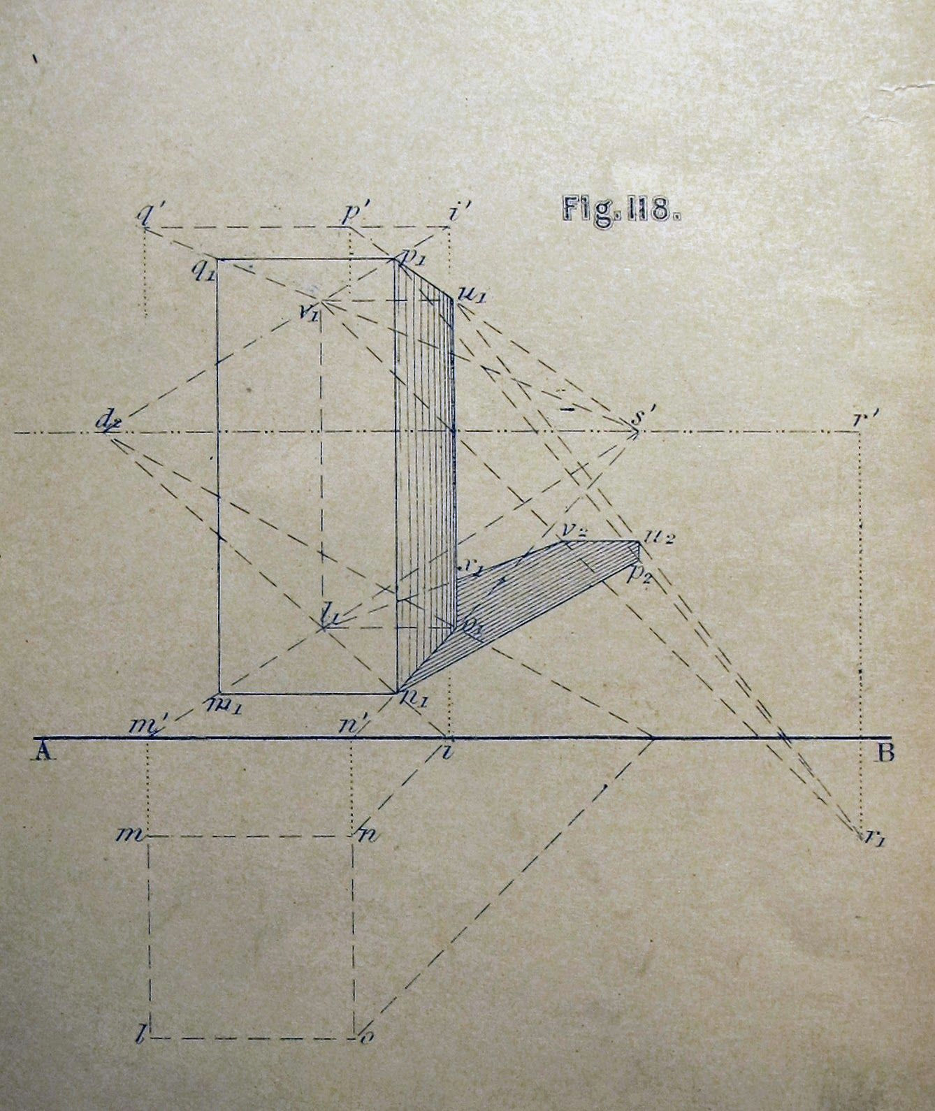 Drawing Ideas V Surface Fragments Perspective Drawings by V Pellegrin 1873 and