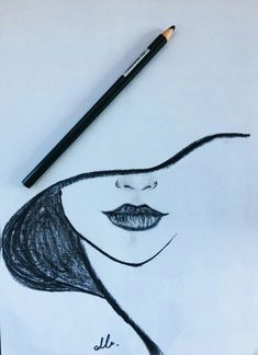 Drawing Ideas when Bored Drawing Side Profile Girl Sketch Inspiration Pinterest