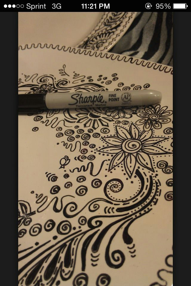 Drawing Ideas with Sharpies Sharpie Doodle Ideas Designs Art Sharpie Sharpie Art Doodles