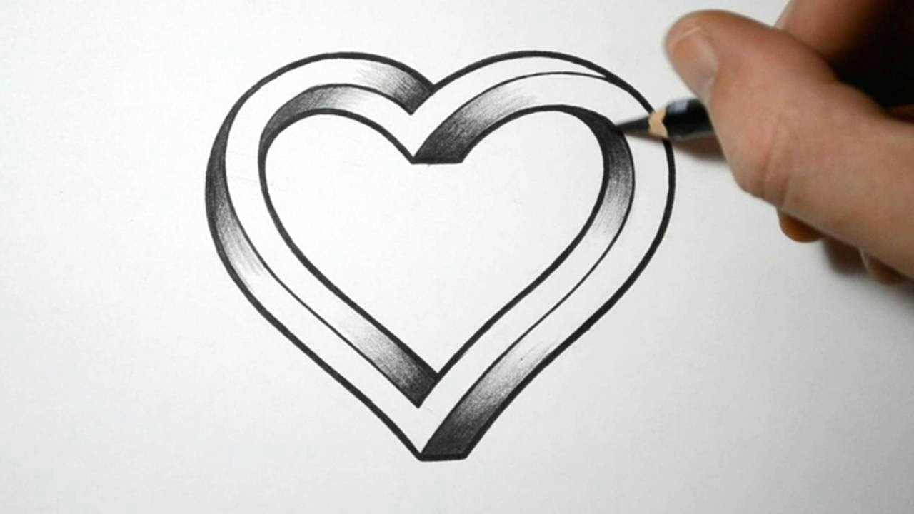 Drawing Impossible Heart Heart Drawings Dr Odd