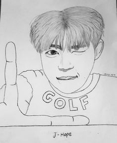 Drawing J Hope 46 En Iyi Bts A Izimleri Goruntusu Drawings Draw Ve Paintings