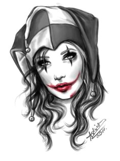 Drawing Joker Girl 202 Best Female Joker Images Suide Squad Joker Harley Quinn