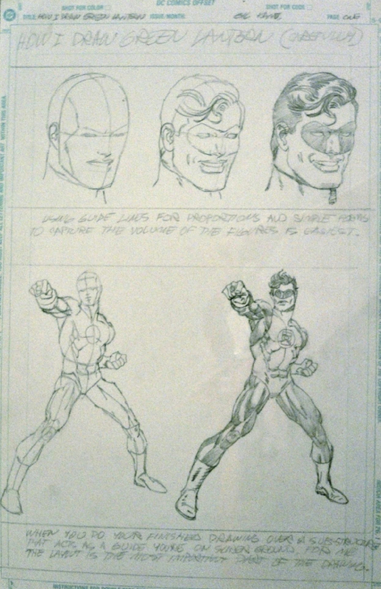 Drawing Jordans How I Draw Green Lantern by Gil Kane Hal Jordan Pinterest