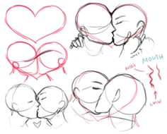 Drawing Kissing Tutorial Tumblr 139 Best Kissing Reference Images Sketches Character Design Drawings
