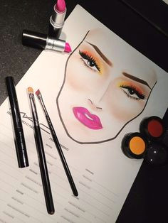 Drawing Makeup Things 120 Best F A C E C H A R T S Images Beauty Makeup Mac Face Charts