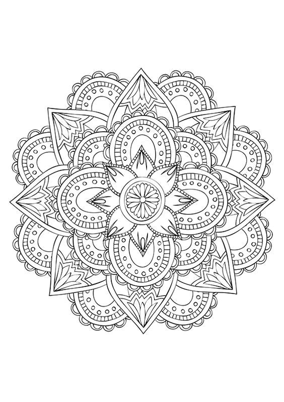 Drawing Mandala Flowers Image Result for Dowload De Mandalas Para Colorir Coloring