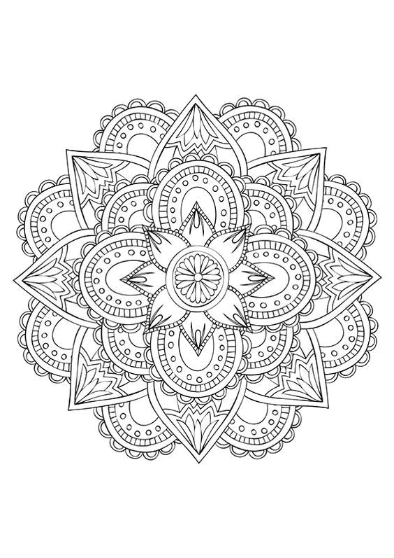 Drawing Mandala Flowers Image Result for Dowload De Mandalas Para Colorir Coloring
