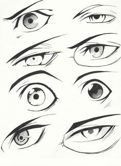 Drawing Manga Eyes for Beginners Anime Male Eyes Csp16569245 Drawings and How to Draw Anime