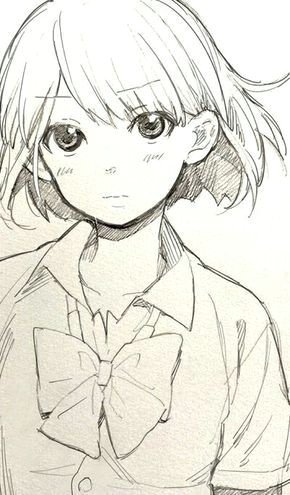 Drawing Manga Girl Hair Cute Anime Pencile Sketch Google Search Anime Art Drawings
