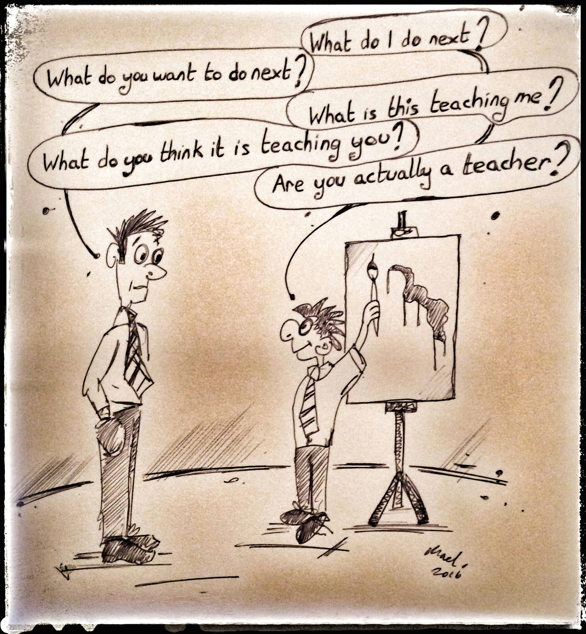 Drawing Modern Cartoons Modern Teaching Approaches Mildly Amusing Teaching Cartoons