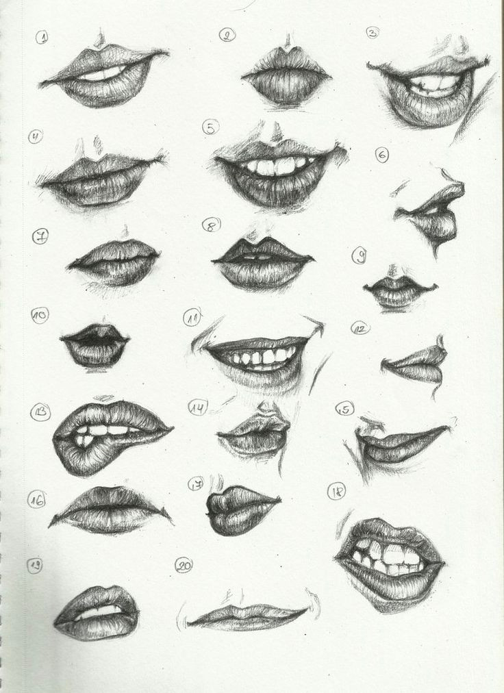 Drawing Mouths Tumblr Different Kinds Of Woman S Lips to Draw Art In 2019 Pinterest