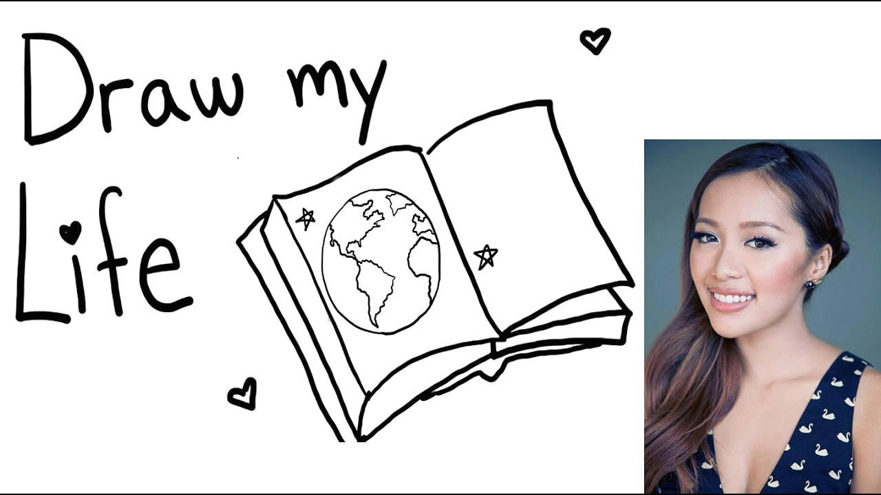 Drawing My Heart Out Draw My Life Michelle Phan Youtube
